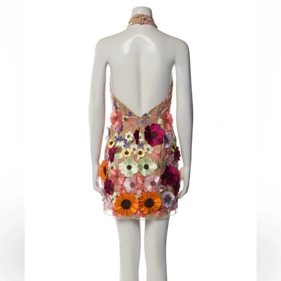 Milly Hariet Floralis Embroidered Mini Dress size 2 NWT! Retail $525